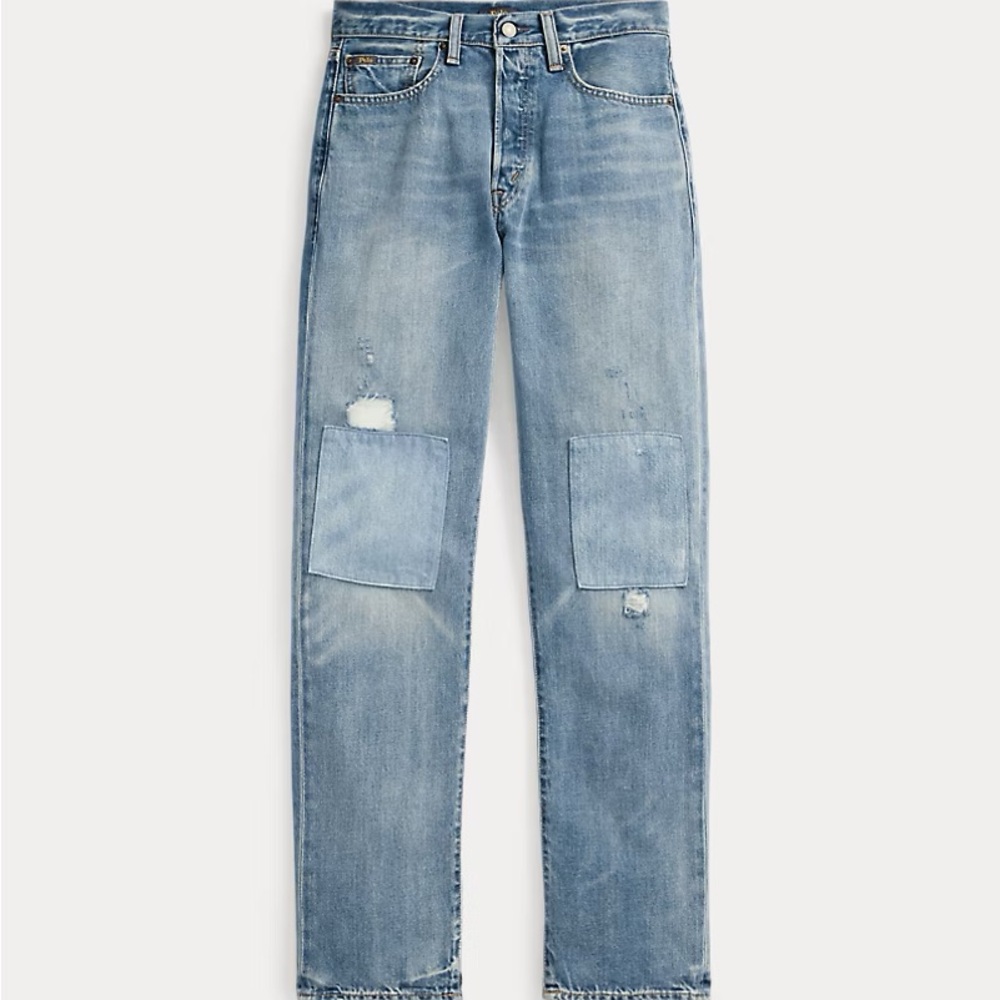 High-Rise Relaxed Straight Jean
Polo Ralph Lauren